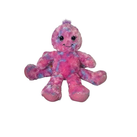 Build A Bear 12 Inch Pink Octo Octopus Plush Stuffed Toy 2014 - Picture 1 of 12